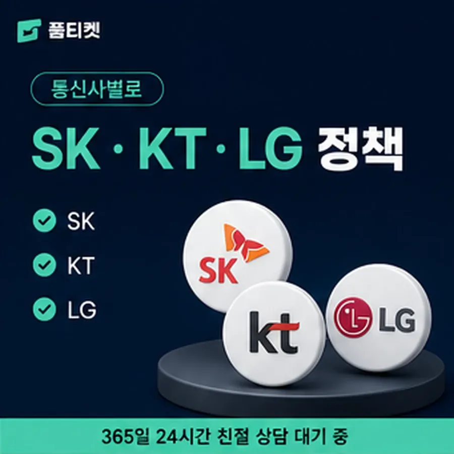 품티켓 해피머니 회선의 소액결제 업체 값이 정해지는 방식 안내 이미지